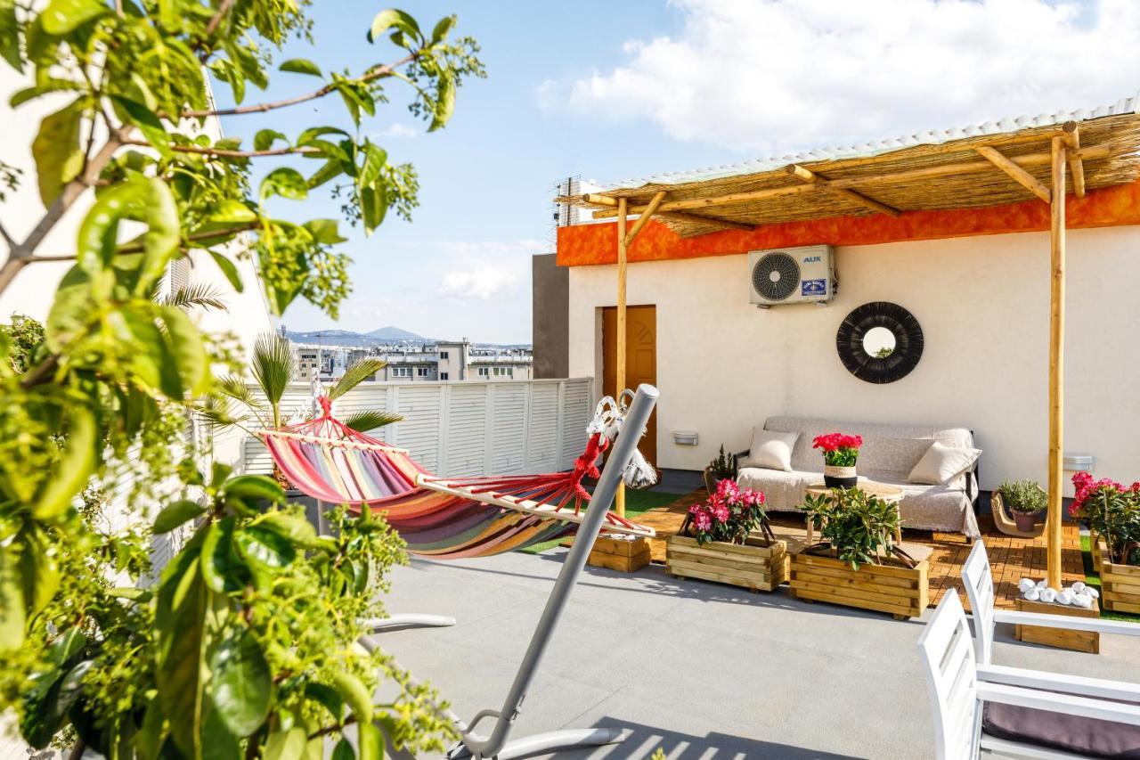 City Center, Sea View, Big Private Tarrace Thessalonique Extérieur photo